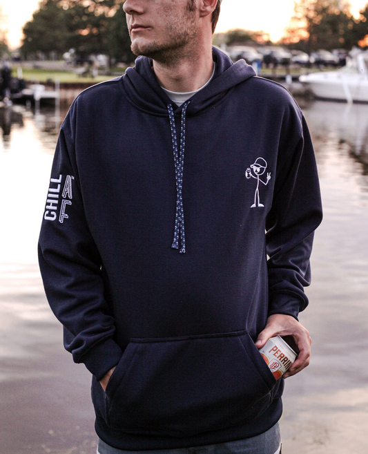 StickDude Insulated Pocket Hoodie | Navy