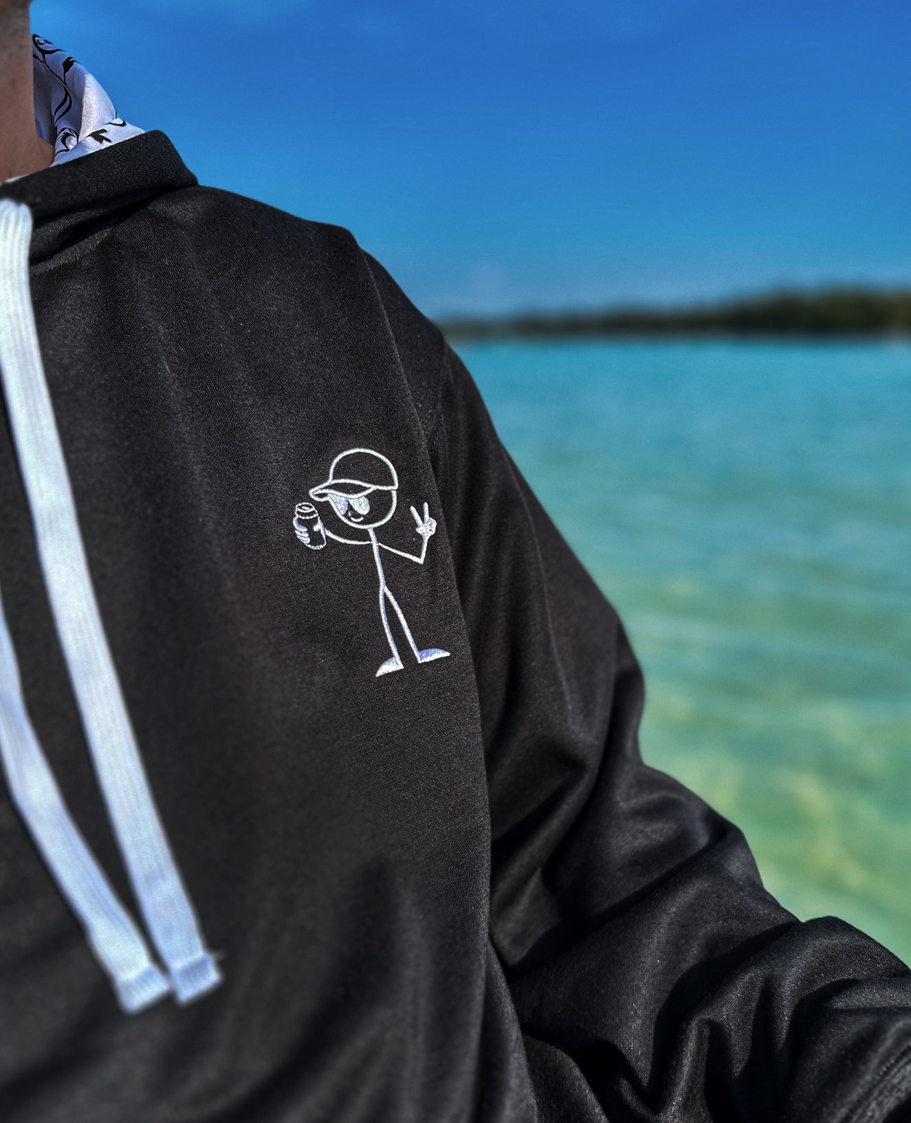 StickDude Graphic Hoodie | Black