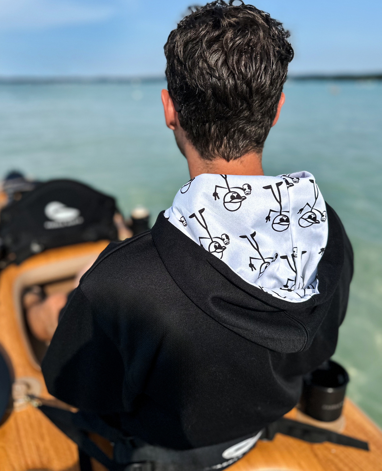 StickDude Graphic Hoodie | Black