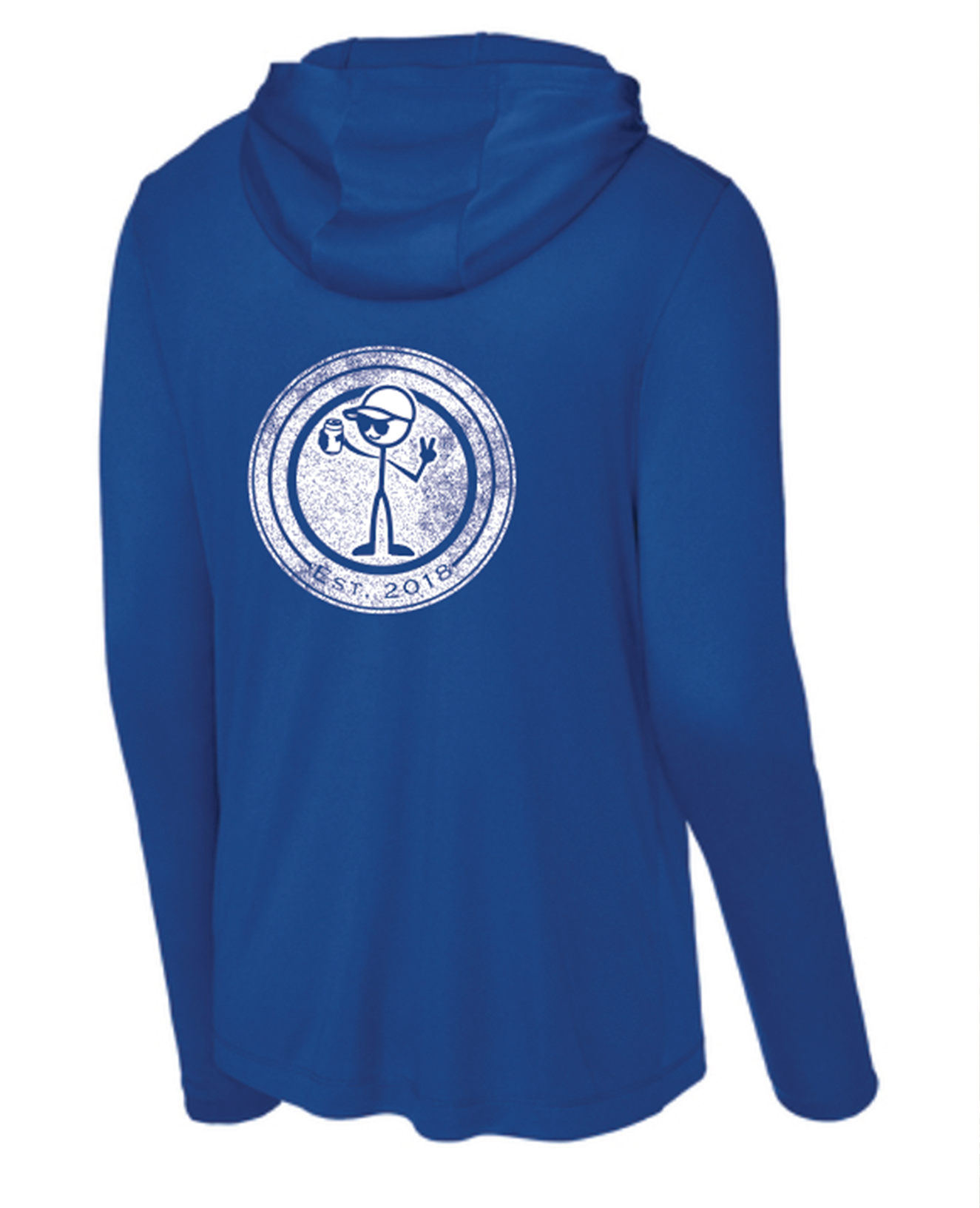 ChillAF UV Hoodie | Royal Blue