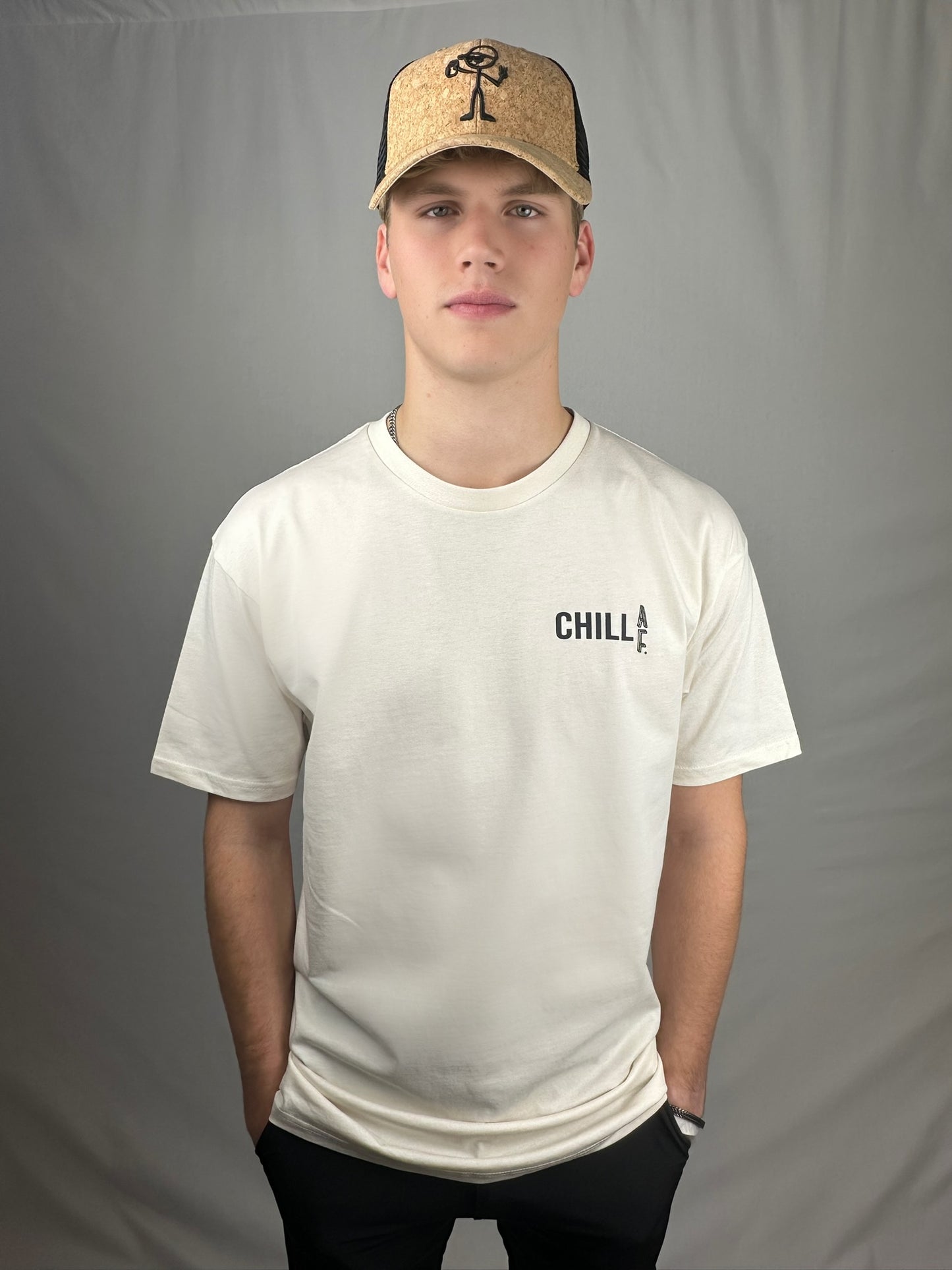 StickDude Life Vintage White Tee