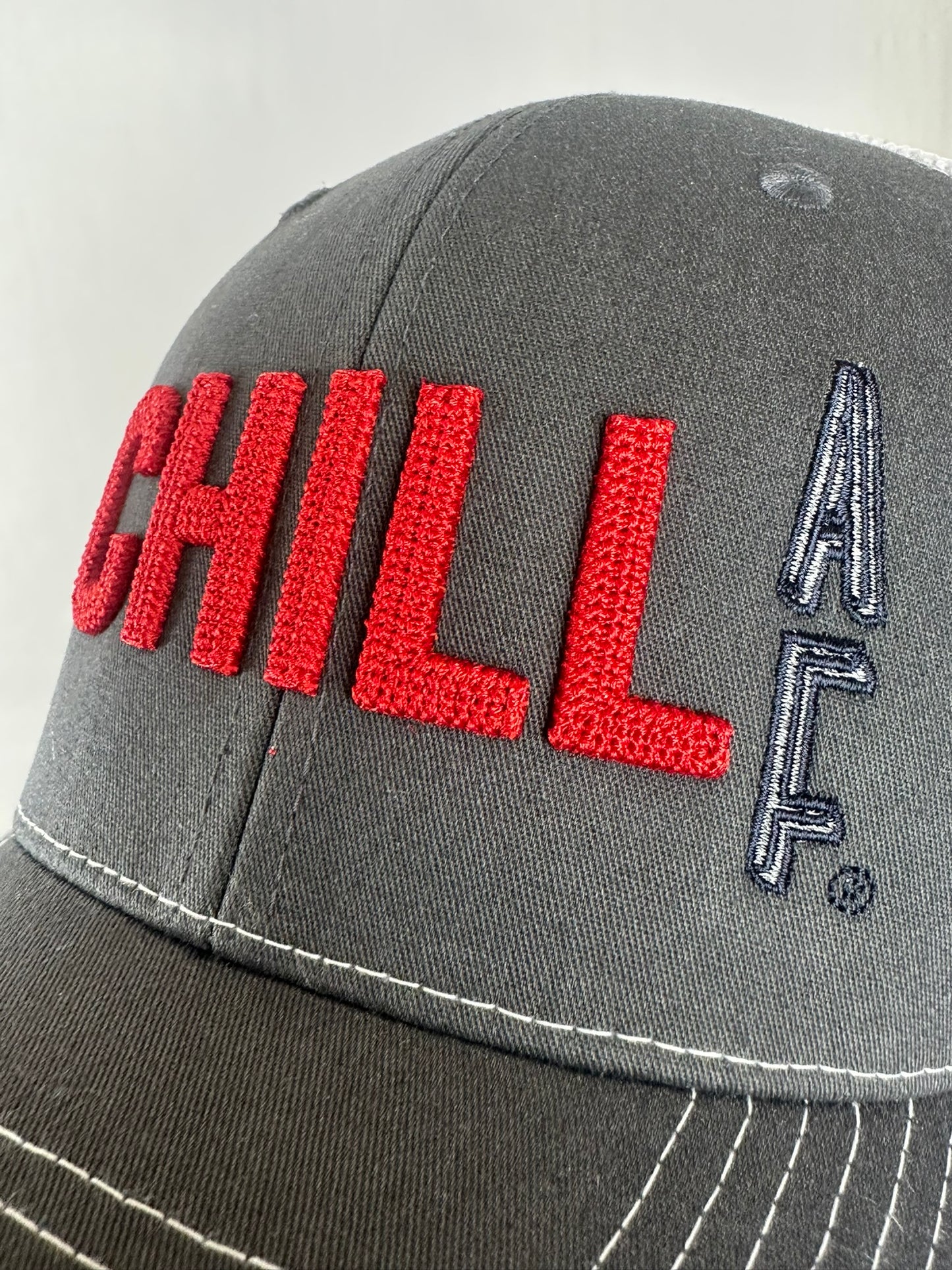 Red, White & ChillAF SnapBack