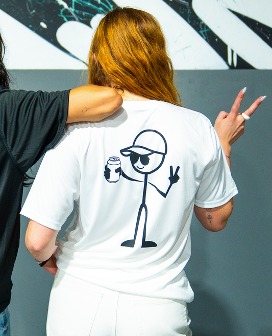 StickDude Performance Tee | White