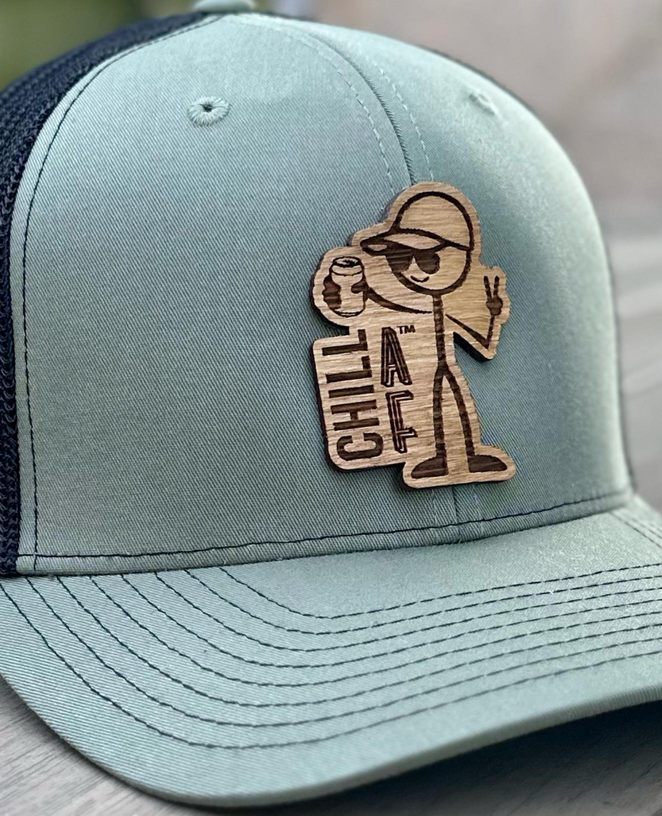 The ChillAF Woodie SnapBack