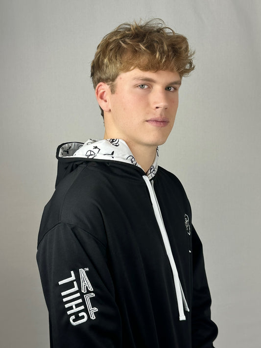 StickDude Graphic Hoodie | Black