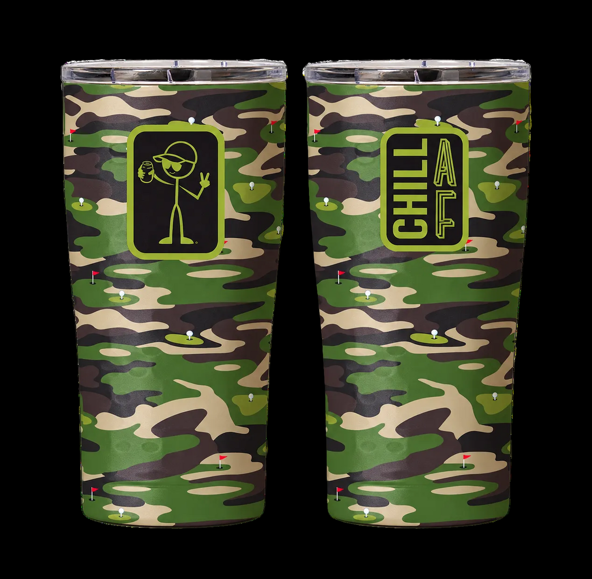 20 oz. Tumbler | The ‘FORE’ Warning ChillAF Dimpled