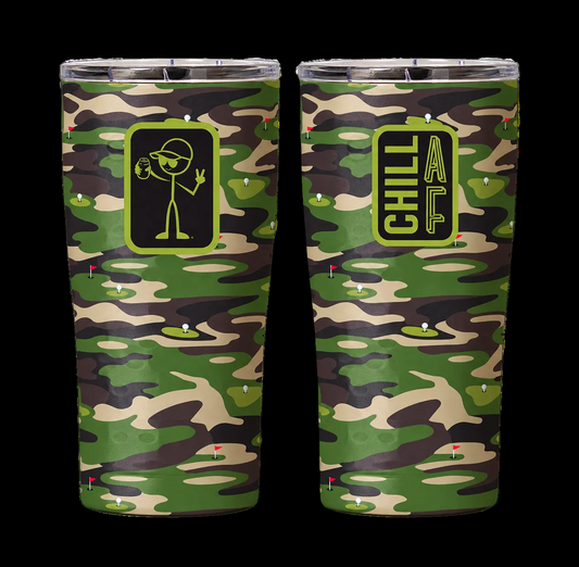 20 oz. Tumbler | The ‘FORE’ Warning ChillAF Dimpled