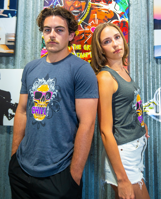 ChillAF Artist Series | Skull Tee