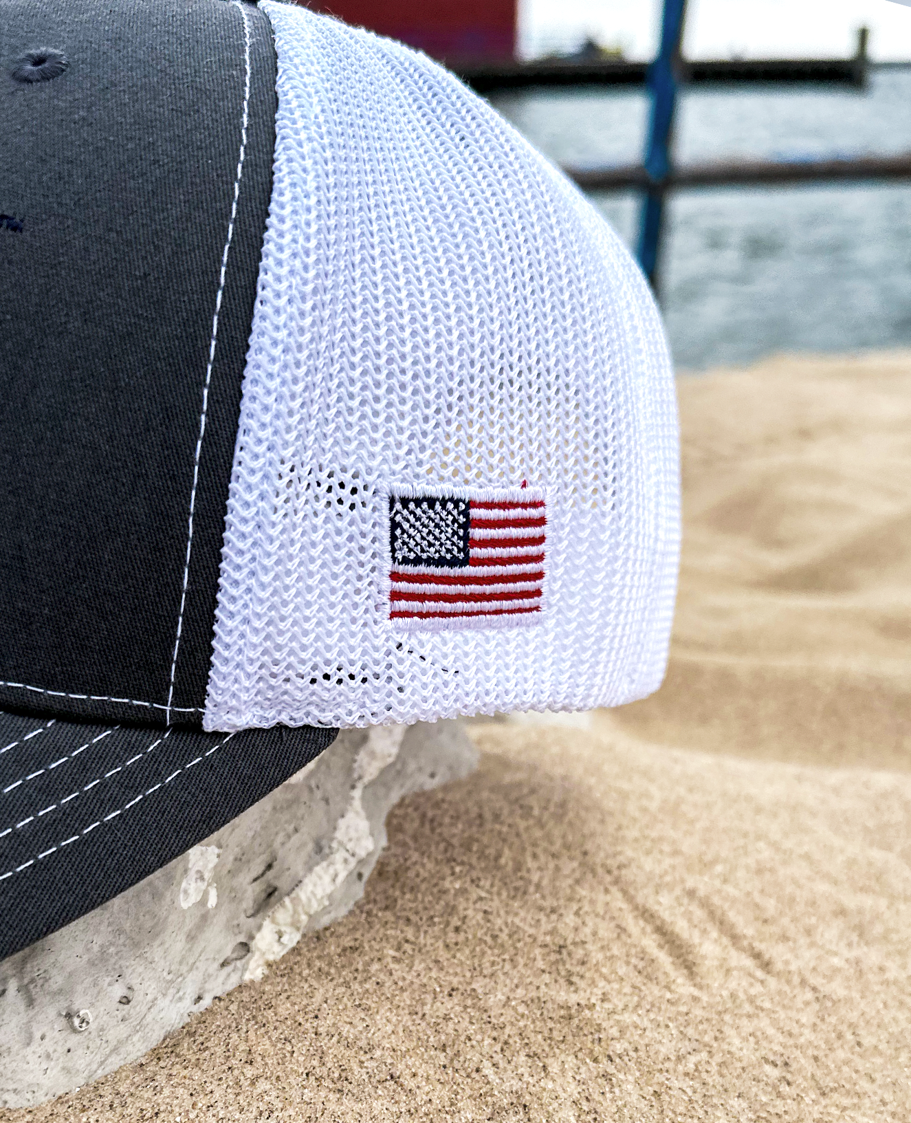 Richardson 112 FlexFit SnapBack | Red, White & Chill