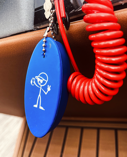 ChillAF Floating Keychain