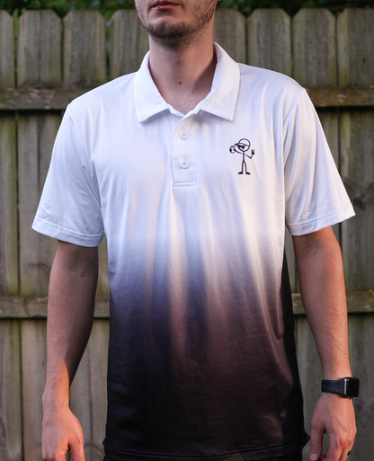 StickDude Gradient Polo | Grey
