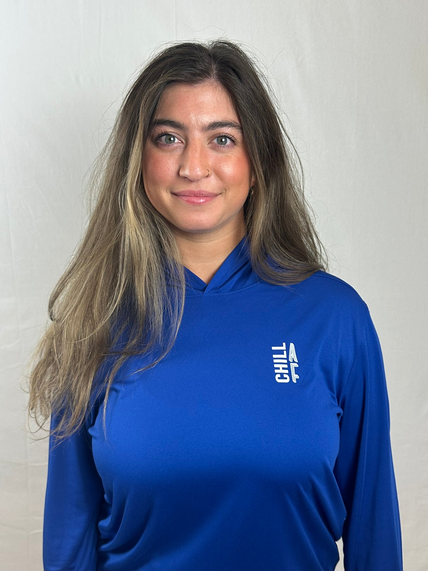 ChillAF UV Hoodie | Royal Blue