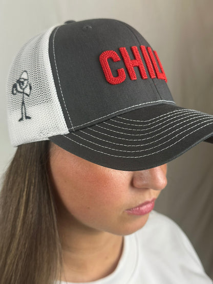 Red, White & ChillAF SnapBack