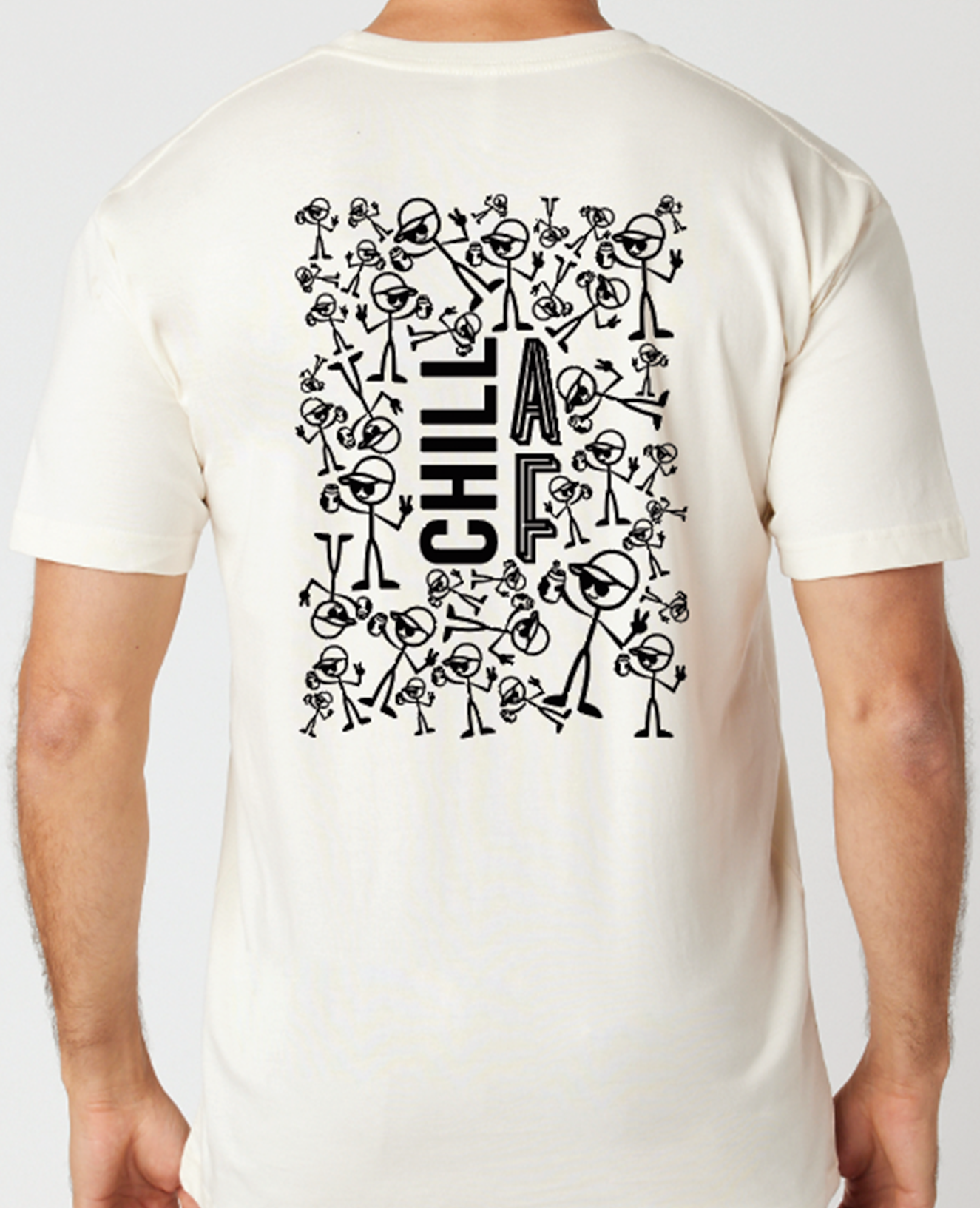 StickDude Life Vintage White Tee