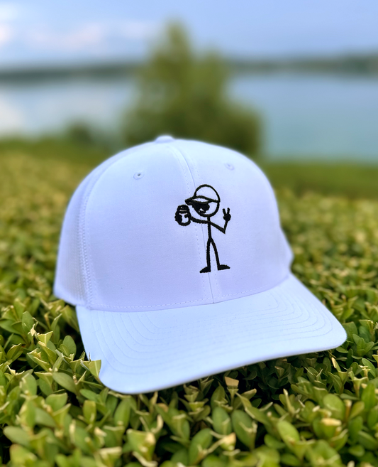 StickDude The Boss SnapBack | White