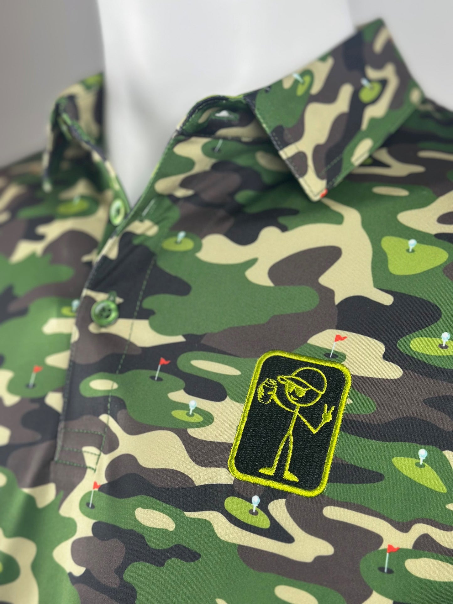 The "Fore" Warning Performance Polo